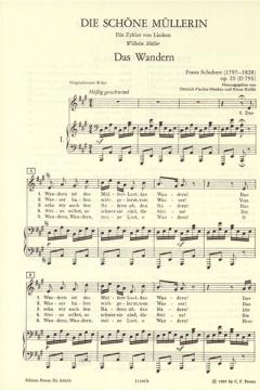 Lieder Band 1 von Franz Schubert 