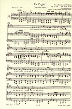 Lieder Band 3 von Franz Schubert 