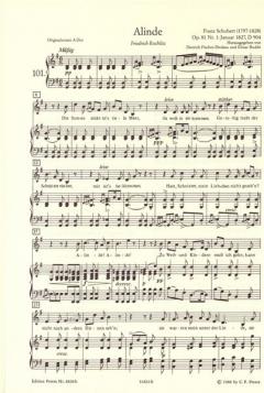 Lieder Band 4 von Franz Schubert 