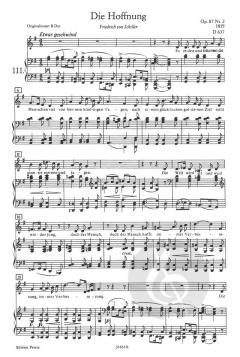 Lieder Band 4 von Franz Schubert 