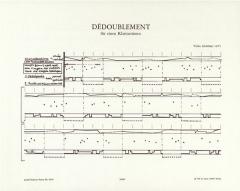 Dédoublement von Vinko Globokar für einen Klarinettisten im Alle Noten Shop kaufen