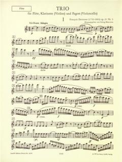 Trio in a-Moll op. 61, 3 (François Devienne) 