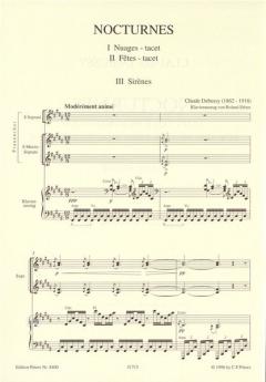 Sirènes aus 3 Nocturnes (Claude Debussy) 