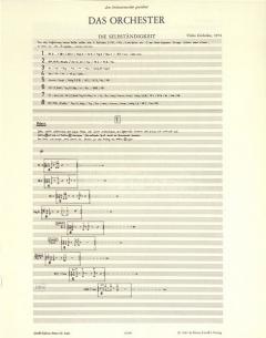 Das Orchester von Vinko Globokar für Orchester im Alle Noten Shop kaufen (Partitur)