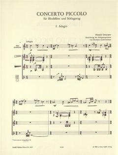 Concerto piccolo (Harald Genzmer) 