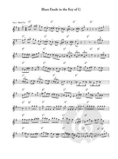 Basic Blues Etudes in All Twelve Keys von Jordan Ruwe 