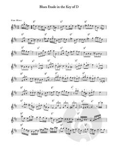 Basic Blues Etudes in All Twelve Keys von Jordan Ruwe 