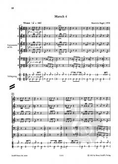 10 Märsche um den Sieg zu verfehlen (Mauricio Kagel) 