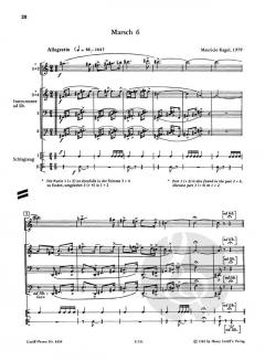 10 Märsche um den Sieg zu verfehlen (Mauricio Kagel) 