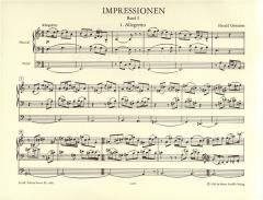Impressionen für Orgel Band 1 von Harald Genzmer im Alle Noten Shop kaufen