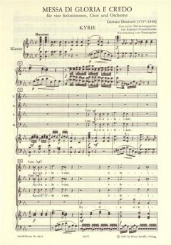 Messa di Gloria e Credo (Gaetano Donizetti) 