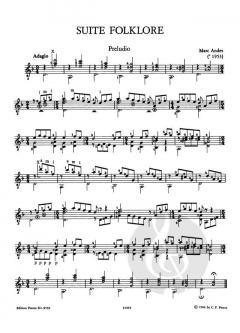 Suite Folklore von Marc Andes 