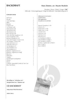 Backdraft von Hans Zimmer 