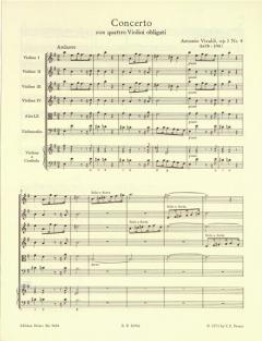 Konzert e-Moll op. 3 Nr. 4 RV 550/PV 97 (Antonio Vivaldi) 