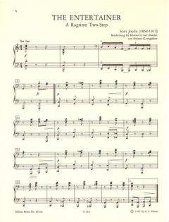 14 ausgewählte Ragtimes Band 1 von Scott Joplin 