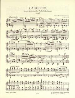 Capriccio von Bernd Alois Zimmermann 