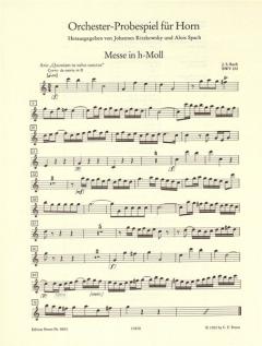 Orchester-Probespiel für Horn/Wagner-Tuba im Alle Noten Shop kaufen