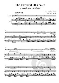 The Carnival of Venice DOWNLOAD von Jean Baptiste Arban 