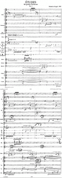 3 Etudes von Mauricio Kagel für großes Orchester im Alle Noten Shop kaufen (Partitur)