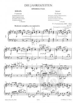 Die Jahreszeiten op. 37a von Pjotr Iljitsch Tschaikowski 