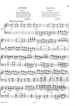 Die Jahreszeiten op. 37a von Pjotr Iljitsch Tschaikowski 