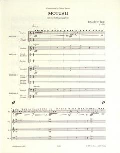 Motus 2 von Erkki-Sven Tüür für 4 Schlagzeuger im Alle Noten Shop kaufen