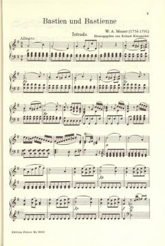 Bastien und Bastienne KV 50 (46b) von Wolfgang Amadeus Mozart 