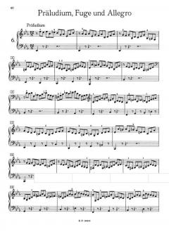 Einzelne Suiten und Suitensätze von Johann Sebastian Bach 