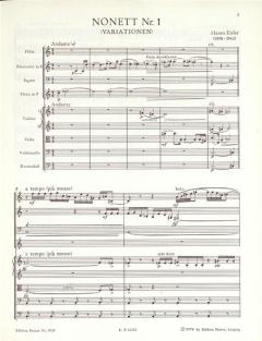 Nonett Nr. 1 (Hanns Eisler) 