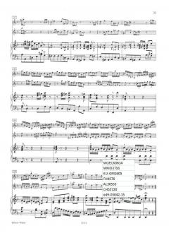 Doppelkonzert in d-Moll BWV 1043 von Johann Sebastian Bach für 2 Violinen und Streicher im Alle Noten Shop kaufen