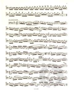 6 Suiten für Violoncello solo von Johann Sebastian Bach im Alle Noten Shop kaufen - EP9054