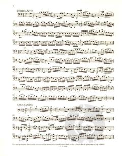 6 Suiten für Violoncello solo von Johann Sebastian Bach im Alle Noten Shop kaufen - EP9054