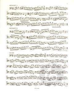 6 Suiten für Violoncello solo von Johann Sebastian Bach im Alle Noten Shop kaufen - EP9054