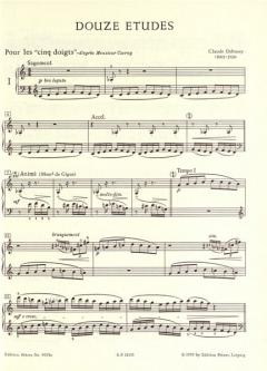 Klavierwerke in 10 Bänden Band 5 von Claude Debussy im Alle Noten Shop kaufen