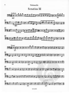 6 Sonatinen von Georg Philipp Telemann für Violine und Cembalo, Violoncello ad lib. im Alle Noten Shop kaufen