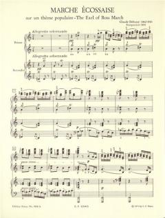 Marche écossaise sur un thème populaire von Claude Debussy für Klavier vierhändig im Alle Noten Shop kaufen