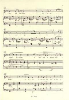 Frühe Lieder nach verschiedenen Dichtern von Claude Debussy 