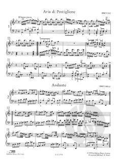 Leichte Stücke für Klavier von Johann Sebastian Bach im Alle Noten Shop kaufen