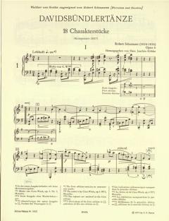 Davidsbündlertänze op. 6 von Robert Schumann für Klavier im Alle Noten Shop kaufen