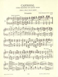 Carnaval op. 9 von Robert Schumann für Klavier im Alle Noten Shop kaufen