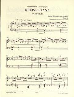 Kreisleriana op. 16 von Robert Schumann für Klavier im Alle Noten Shop kaufen