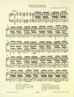 Toccata op. 7 von Robert Schumann 