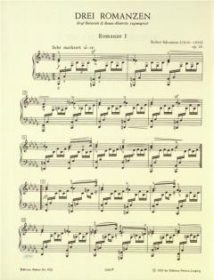 Romanzen op. 28 von Robert Schumann 
