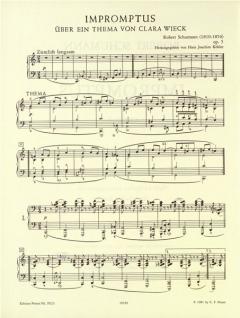 Impromptus op. 5 von Robert Schumann 