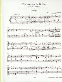 3 Klaviersonaten für die Jugend op. 118 von Robert Schumann im Alle Noten Shop kaufen