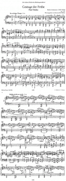 Gesänge der Frühe op.133 von Robert Schumann 