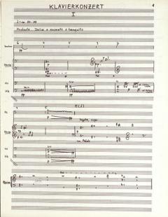 Konzert für Klavier und Orchester (1974) von Ruth Zechlin 