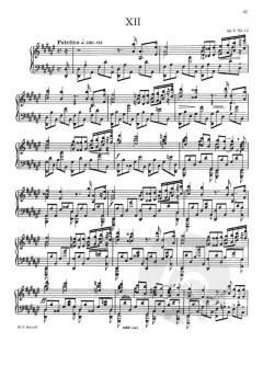 12 Etüden op. 8 von Alexander Skrjabin 