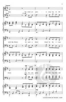 A Celtic Song of Thanks 