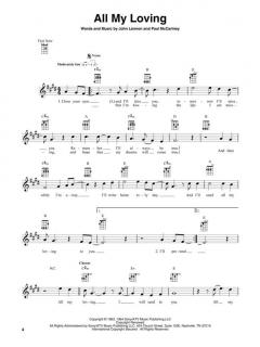 The Beatles for Baritone Ukulele im Alle Noten Shop kaufen